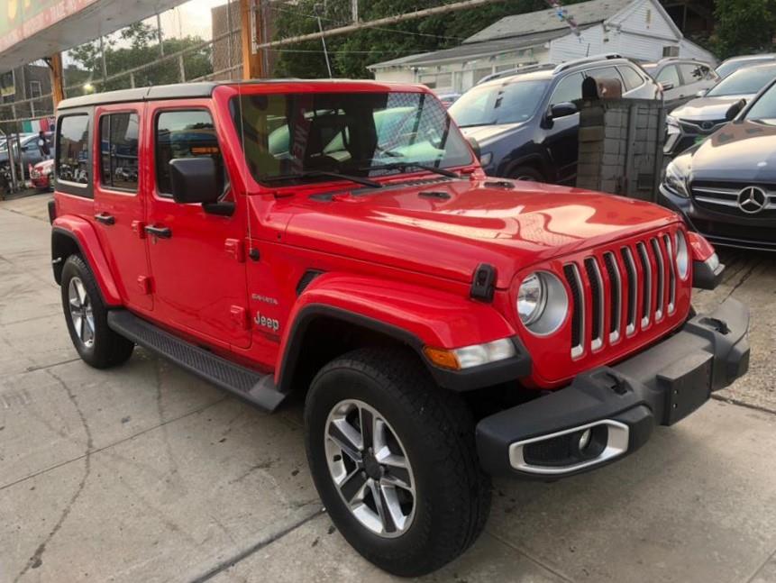 2018 Jeep Wrangler Unlimited Sahara 4x4, available for sale in Jamaica, New York | Sylhet Motors Inc.. Jamaica, New York