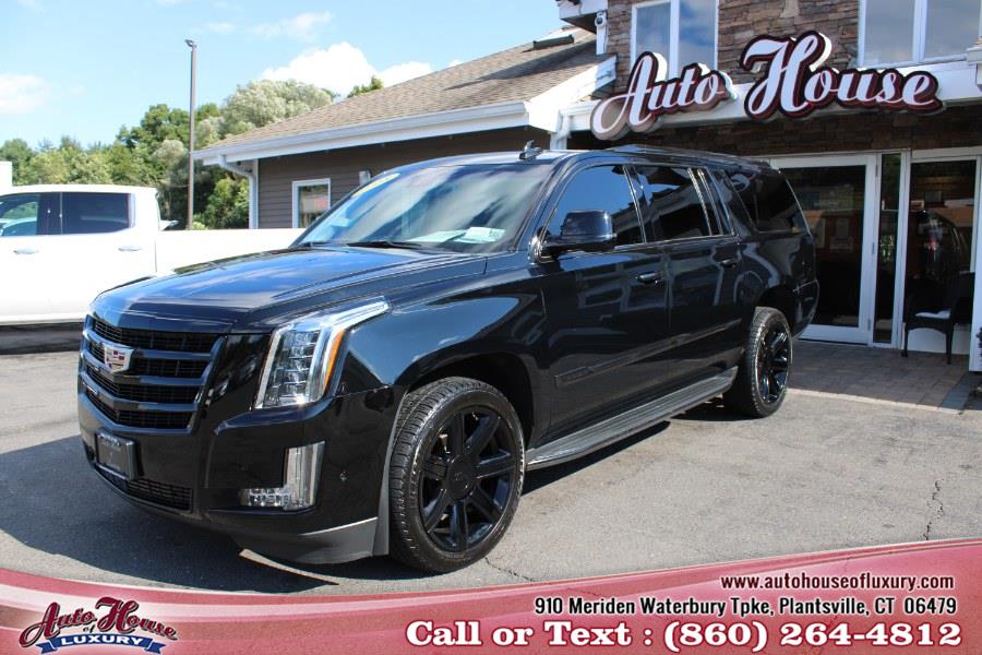 2018 Cadillac Escalade ESV 4WD 4dr Luxury, available for sale in Plantsville, Connecticut | Auto House of Luxury. Plantsville, Connecticut