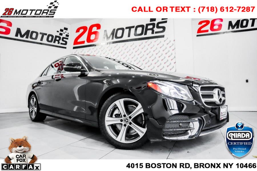 Used Mercedes-Benz E-Class E 300 4MATIC Sedan 2018 | 26 Motors Corp. Bronx, New York Used Mercedes-Benz E-Class E 300 4MATIC Sedan 2018 | 26 Motors Corp. Bronx, New York