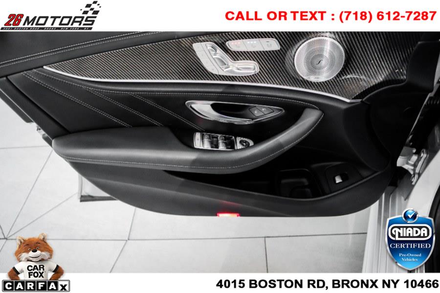 Used Mercedes-Benz E-Class AMG E 63 S 4MATIC Sedan 2018 | 26 Motors Corp. Bronx, New York Used Mercedes-Benz E-Class AMG E 63 S 4MATIC Sedan 2018 | 26 Motors Corp. Bronx, New York