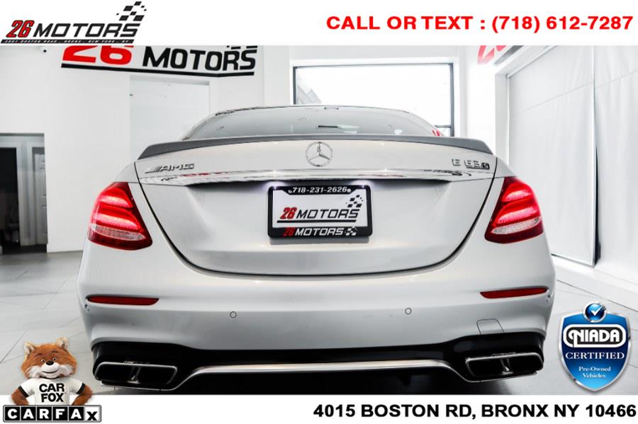 Used Mercedes-Benz E-Class AMG E 63 S 4MATIC Sedan 2018 | 26 Motors Corp. Bronx, New York Used Mercedes-Benz E-Class AMG E 63 S 4MATIC Sedan 2018 | 26 Motors Corp. Bronx, New York