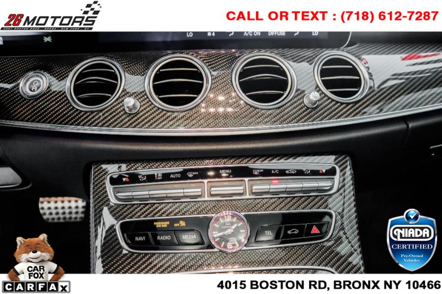 Used Mercedes-Benz E-Class AMG E 63 S 4MATIC Sedan 2018 | 26 Motors Corp. Bronx, New York Used Mercedes-Benz E-Class AMG E 63 S 4MATIC Sedan 2018 | 26 Motors Corp. Bronx, New York