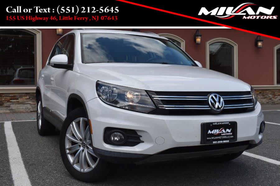 2012 Volkswagen Tiguan 4WD 4dr Auto SE w/Sunroof & Nav, available for sale in Little Ferry , New Jersey | Milan Motors. Little Ferry , New Jersey