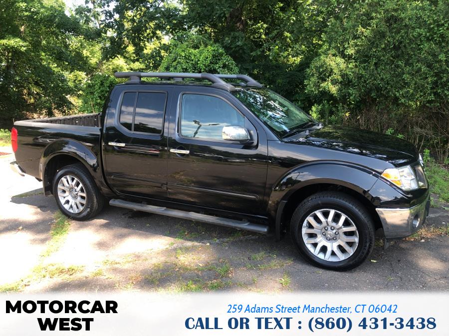 2012 Nissan Frontier 4WD Crew Cab SL, available for sale in Manchester, Connecticut | Motorcar West. Manchester, Connecticut 2012 Nissan Frontier 4WD Crew Cab SL, available for sale in Manchester, Connecticut | Motorcar West. Manchester, Connecticut