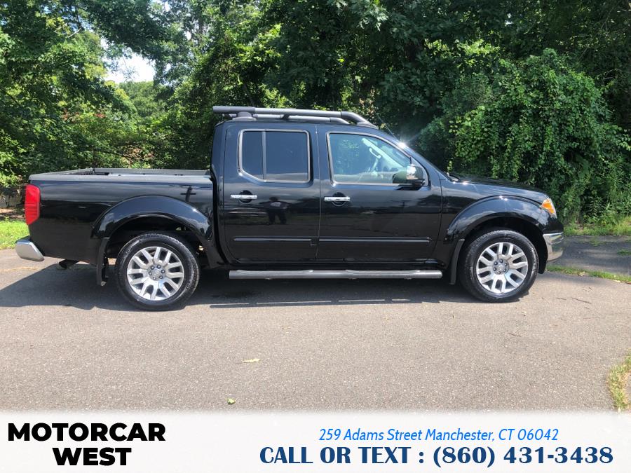 2012 Nissan Frontier 4WD Crew Cab SL, available for sale in Manchester, Connecticut | Motorcar West. Manchester, Connecticut 2012 Nissan Frontier 4WD Crew Cab SL, available for sale in Manchester, Connecticut | Motorcar West. Manchester, Connecticut