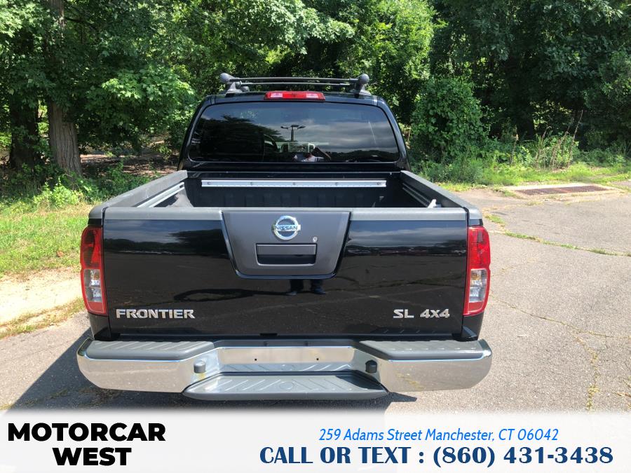 2012 Nissan Frontier 4WD Crew Cab SL, available for sale in Manchester, Connecticut | Motorcar West. Manchester, Connecticut 2012 Nissan Frontier 4WD Crew Cab SL, available for sale in Manchester, Connecticut | Motorcar West. Manchester, Connecticut