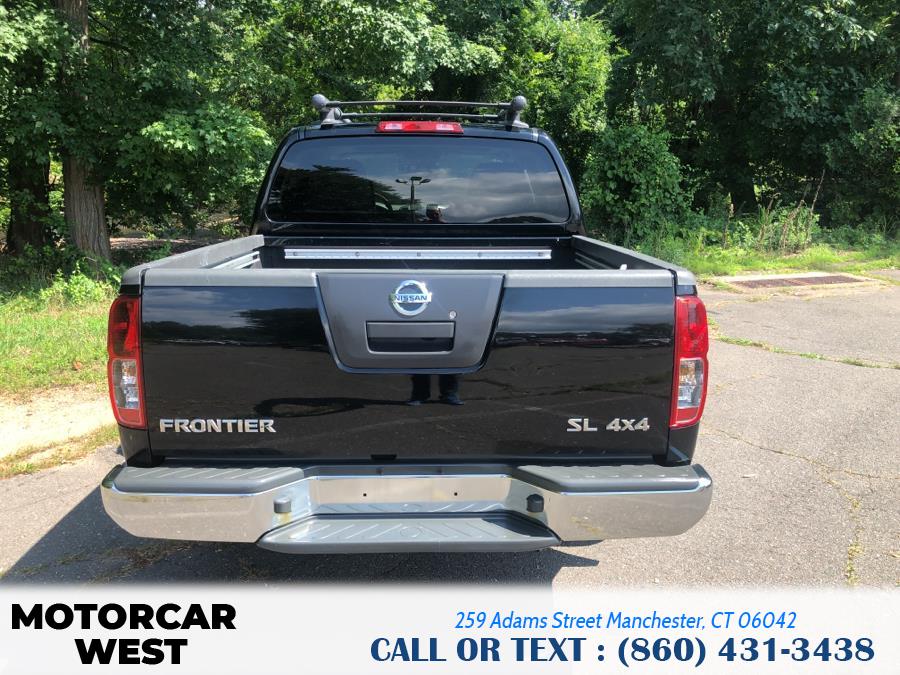 2012 Nissan Frontier 4WD Crew Cab SL, available for sale in Manchester, Connecticut | Motorcar West. Manchester, Connecticut 2012 Nissan Frontier 4WD Crew Cab SL, available for sale in Manchester, Connecticut | Motorcar West. Manchester, Connecticut