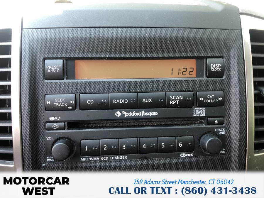 2012 Nissan Frontier 4WD Crew Cab SL, available for sale in Manchester, Connecticut | Motorcar West. Manchester, Connecticut 2012 Nissan Frontier 4WD Crew Cab SL, available for sale in Manchester, Connecticut | Motorcar West. Manchester, Connecticut