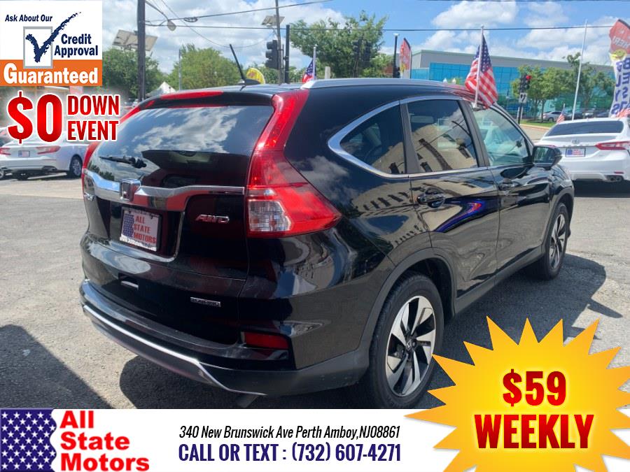 2015 Honda CR-V AWD 5dr Touring, available for sale in Perth Amboy, New Jersey | All State Motor Inc. Perth Amboy, New Jersey 2015 Honda CR-V AWD 5dr Touring, available for sale in Perth Amboy, New Jersey | All State Motor Inc. Perth Amboy, New Jersey