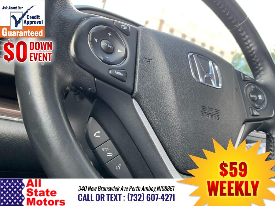 2015 Honda CR-V AWD 5dr Touring, available for sale in Perth Amboy, New Jersey | All State Motor Inc. Perth Amboy, New Jersey 2015 Honda CR-V AWD 5dr Touring, available for sale in Perth Amboy, New Jersey | All State Motor Inc. Perth Amboy, New Jersey