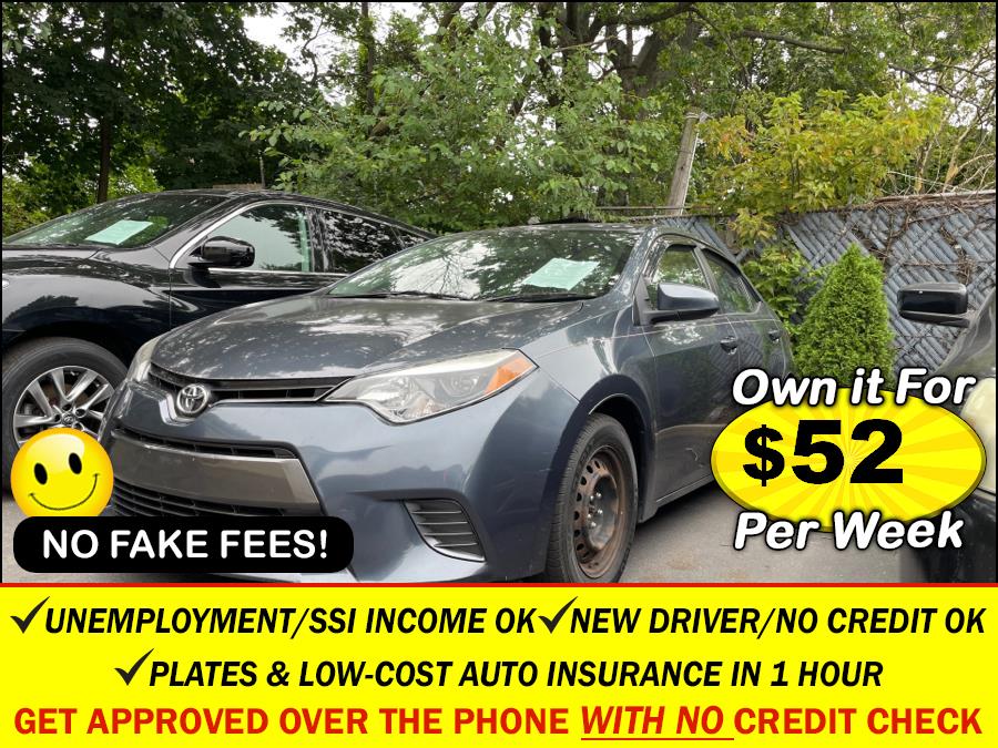 2016 Toyota Corolla 4dr Sdn CVT LE (Natl), available for sale in Rosedale, New York | Sunrise Auto Sales. Rosedale, New York