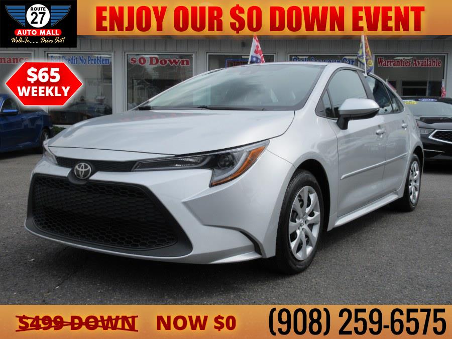 Used Toyota Corolla LE CVT (Natl) 2020 | Route 27 Auto Mall. Linden, New Jersey Used Toyota Corolla LE CVT (Natl) 2020 | Route 27 Auto Mall. Linden, New Jersey