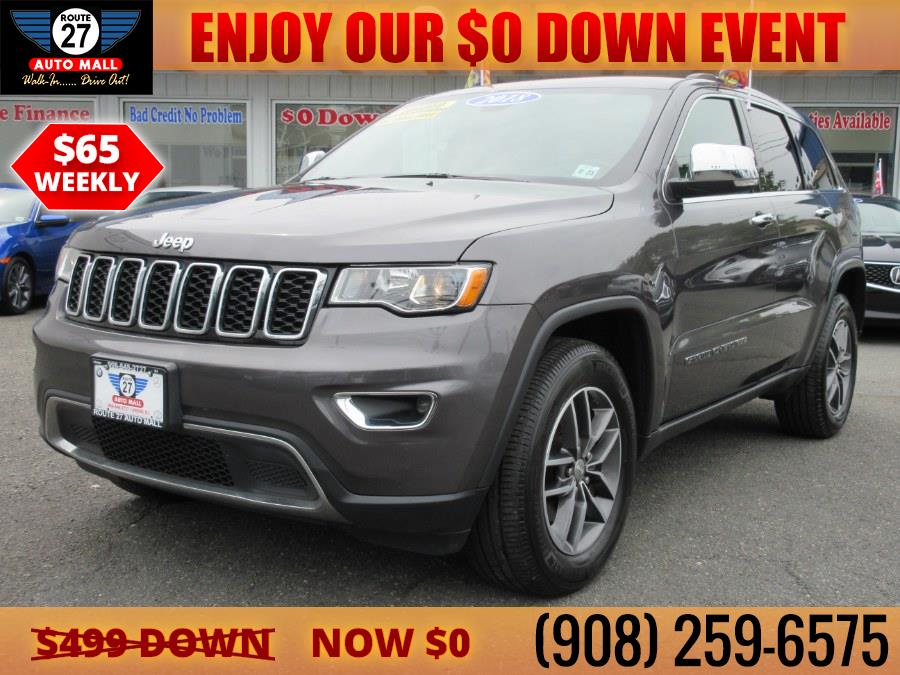 2018 Jeep Grand Cherokee Limited 4x4, available for sale in Linden, New Jersey | Route 27 Auto Mall. Linden, New Jersey 2018 Jeep Grand Cherokee Limited 4x4, available for sale in Linden, New Jersey | Route 27 Auto Mall. Linden, New Jersey