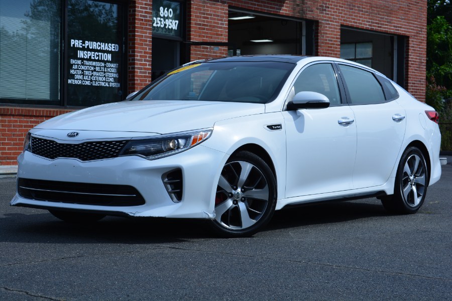 2016 Kia Optima 4dr Sdn SX Turbo, available for sale in ENFIELD, Connecticut | Longmeadow Motor Cars. ENFIELD, Connecticut