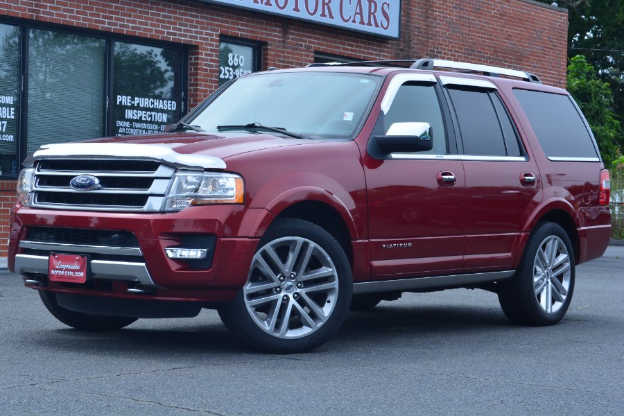 2015 Ford Expedition 4WD 4dr Platinum, available for sale in ENFIELD, Connecticut | Longmeadow Motor Cars. ENFIELD, Connecticut