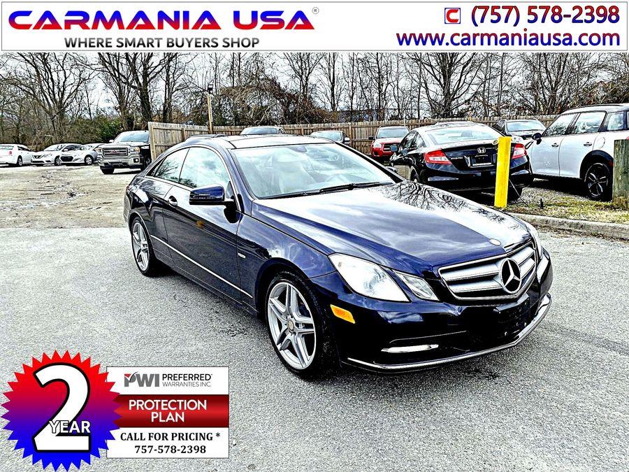 Used Mercedes-benz E-class E 350 Coupe 2D 2012 | Carmania USA. Chesapeake, Virginia Used Mercedes-benz E-class E 350 Coupe 2D 2012 | Carmania USA. Chesapeake, Virginia