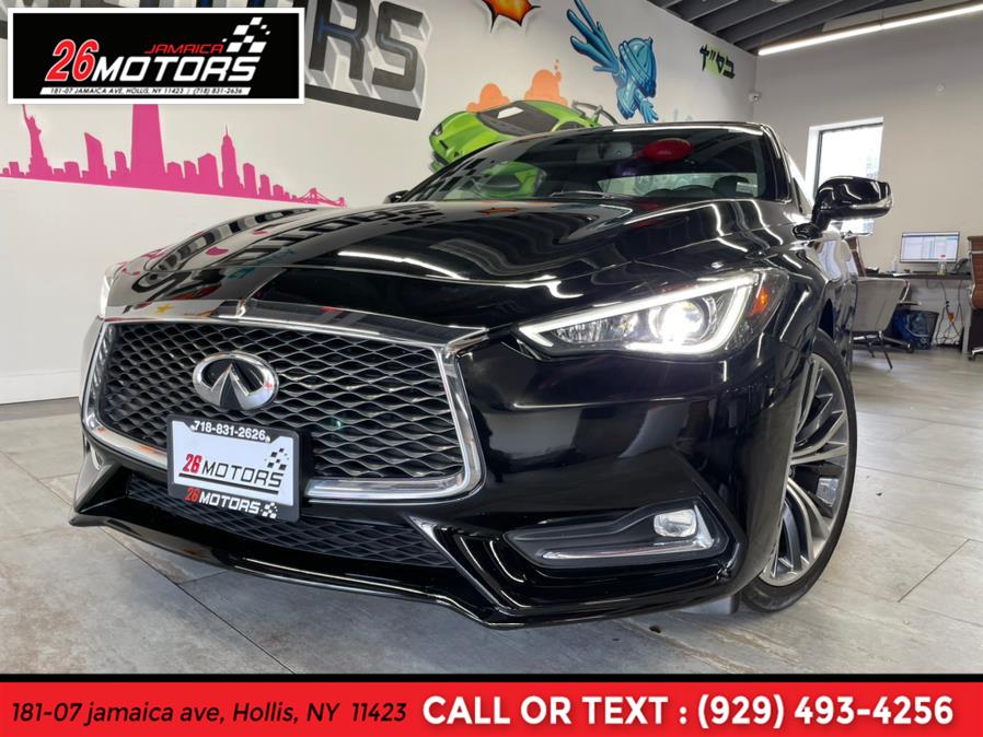 Used INFINITI Q60 LUXE SPORT AWD 2018 | Jamaica 26 Motors. Hollis, New York Used INFINITI Q60 LUXE SPORT AWD 2018 | Jamaica 26 Motors. Hollis, New York