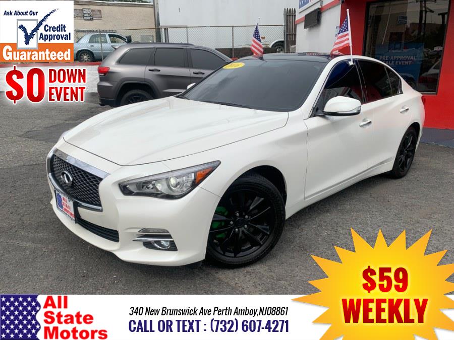 Used INFINITI Q50 4dr Sdn 3.0t Premium AWD 2016 | All State Motor Inc. Perth Amboy, New Jersey Used INFINITI Q50 4dr Sdn 3.0t Premium AWD 2016 | All State Motor Inc. Perth Amboy, New Jersey