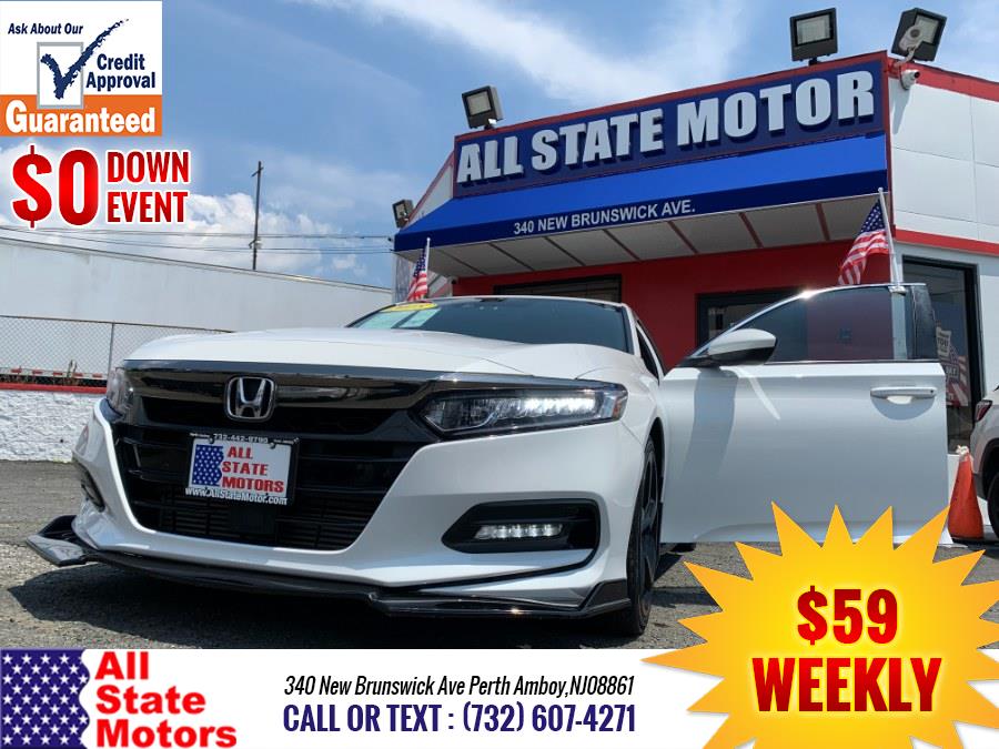 2018 Honda Accord Sedan Sport 1.5T CVT, available for sale in Perth Amboy, New Jersey | All State Motor Inc. Perth Amboy, New Jersey 2018 Honda Accord Sedan Sport 1.5T CVT, available for sale in Perth Amboy, New Jersey | All State Motor Inc. Perth Amboy, New Jersey