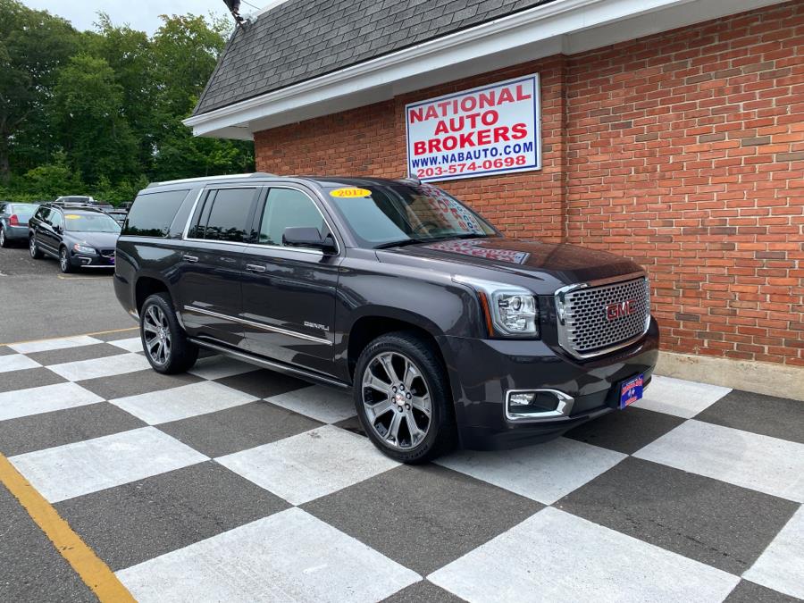 2017 GMC Yukon XL 4WD 4dr Denali, available for sale in Waterbury, Connecticut | National Auto Brokers, Inc.. Waterbury, Connecticut