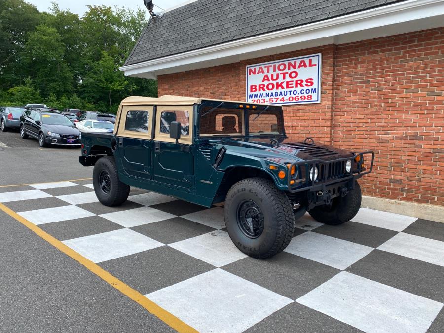 1995 AM General Hummer 4dr Open Top Hard Doors, available for sale in Waterbury, Connecticut | National Auto Brokers, Inc.. Waterbury, Connecticut 1995 AM General Hummer 4dr Open Top Hard Doors, available for sale in Waterbury, Connecticut | National Auto Brokers, Inc.. Waterbury, Connecticut
