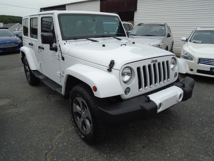 2016 Jeep Wrangler Unlimited 4WD 4dr Sahara, available for sale in Waterbury, Connecticut | Jim Juliani Motors. Waterbury, Connecticut