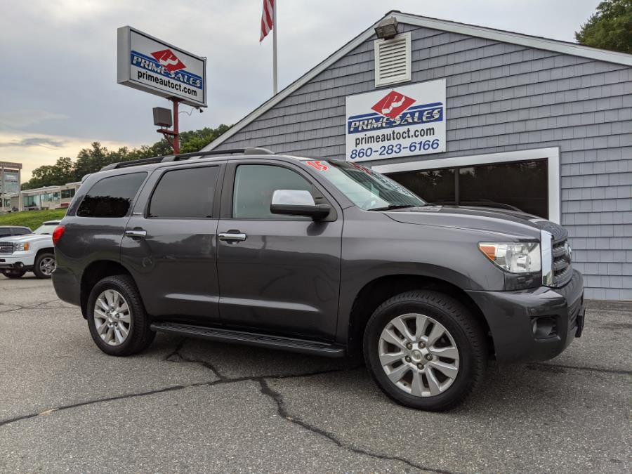 2015 Toyota Sequoia 4WD 5.7L Platinum (Natl), available for sale in Thomaston, CT