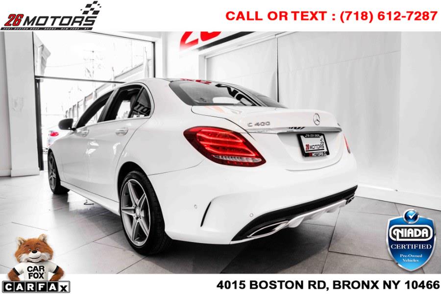Used Mercedes-Benz C-Class 4dr Sdn C 400 4MATIC 2015 | 26 Motors Corp. Bronx, New York Used Mercedes-Benz C-Class 4dr Sdn C 400 4MATIC 2015 | 26 Motors Corp. Bronx, New York