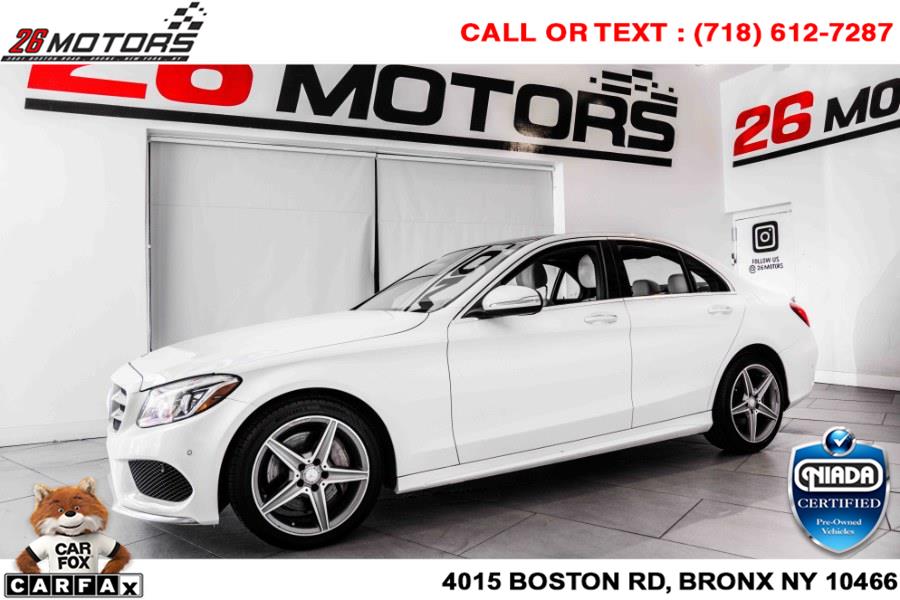 Used Mercedes-Benz C-Class 4dr Sdn C 400 4MATIC 2015 | 26 Motors Corp. Bronx, New York Used Mercedes-Benz C-Class 4dr Sdn C 400 4MATIC 2015 | 26 Motors Corp. Bronx, New York