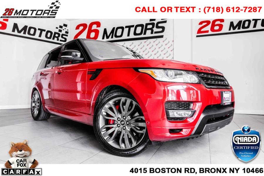 Used Land Rover Range Rover Sport V6 Supercharged HSE Dynamic 2017 | 26 Motors Corp. Bronx, New York Used Land Rover Range Rover Sport V6 Supercharged HSE Dynamic 2017 | 26 Motors Corp. Bronx, New York