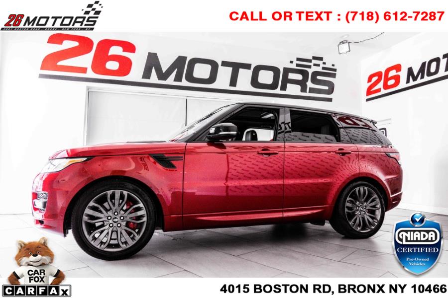 Used Land Rover Range Rover Sport V6 Supercharged HSE Dynamic 2017 | 26 Motors Corp. Bronx, New York Used Land Rover Range Rover Sport V6 Supercharged HSE Dynamic 2017 | 26 Motors Corp. Bronx, New York