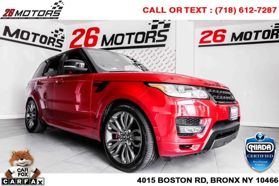 Used Land Rover Range Rover Sport V6 Supercharged HSE Dynamic 2017 | 26 Motors Corp. Bronx, New York Used Land Rover Range Rover Sport V6 Supercharged HSE Dynamic 2017 | 26 Motors Corp. Bronx, New York