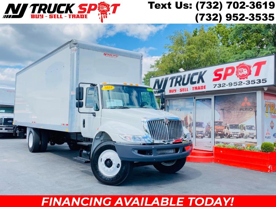 2019 INTERNATIONAL 4300 26 FEET DRY BOX + CUMMINS ENG + LIFT GATE + NO CDL, available for sale in South Amboy, New Jersey | NJ Truck Spot. South Amboy, New Jersey
