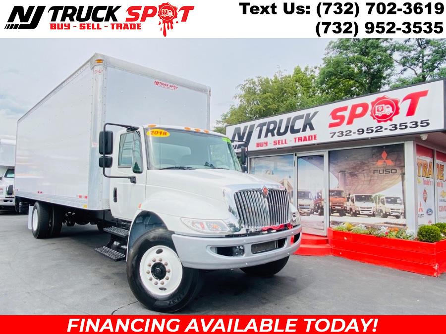 2018 INTERNATIONAL 4300 26 FEET DRY BOX + CUMMINS + LIFT GATE + NO CDL, available for sale in South Amboy, New Jersey | NJ Truck Spot. South Amboy, New Jersey