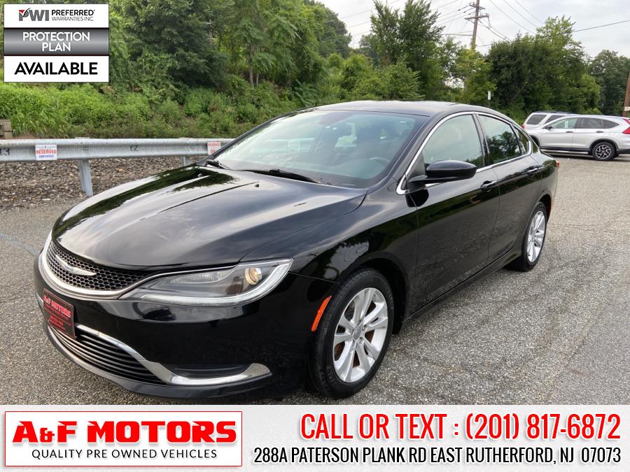 Used Chrysler 200 4dr Sdn Limited FWD 2016 | A&F Motors LLC. East Rutherford, New Jersey