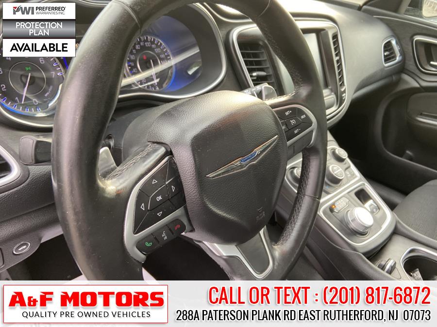 2016 Chrysler 200 4dr Sdn Limited FWD, available for sale in East Rutherford, New Jersey | A&F Motors LLC. East Rutherford, New Jersey 2016 Chrysler 200 4dr Sdn Limited FWD, available for sale in East Rutherford, New Jersey | A&F Motors LLC. East Rutherford, New Jersey