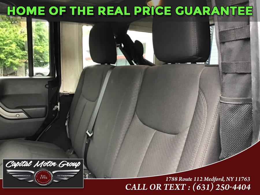 Used Jeep Wrangler Unlimited 4WD 4dr Sport 2016 | Capital Motor Group Inc. Medford, New York Used Jeep Wrangler Unlimited 4WD 4dr Sport 2016 | Capital Motor Group Inc. Medford, New York