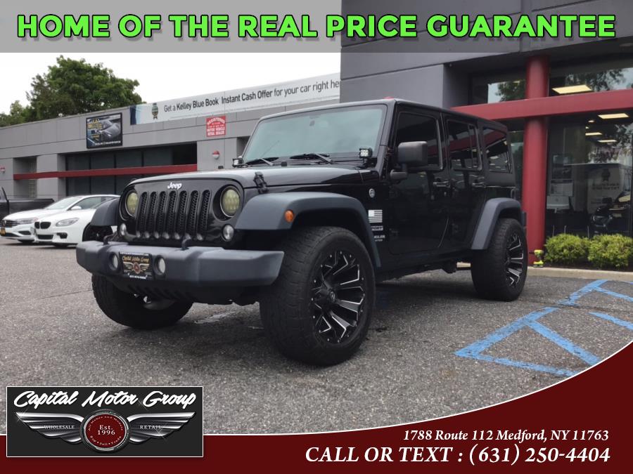 Used Jeep Wrangler Unlimited 4WD 4dr Sport 2016 | Capital Motor Group Inc. Medford, New York Used Jeep Wrangler Unlimited 4WD 4dr Sport 2016 | Capital Motor Group Inc. Medford, New York