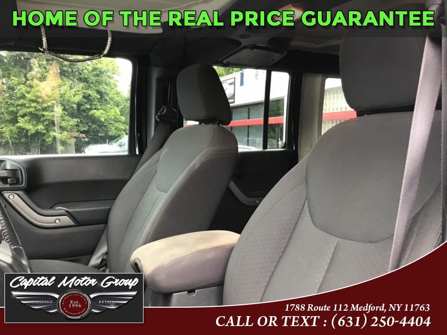 Used Jeep Wrangler Unlimited 4WD 4dr Sport 2016 | Capital Motor Group Inc. Medford, New York Used Jeep Wrangler Unlimited 4WD 4dr Sport 2016 | Capital Motor Group Inc. Medford, New York
