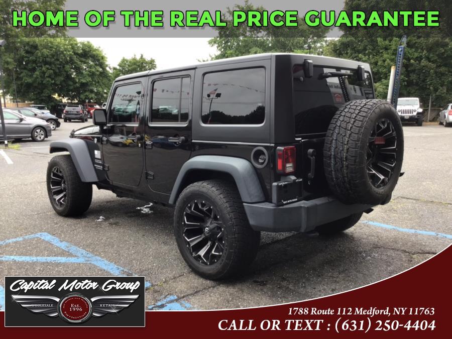 Used Jeep Wrangler Unlimited 4WD 4dr Sport 2016 | Capital Motor Group Inc. Medford, New York Used Jeep Wrangler Unlimited 4WD 4dr Sport 2016 | Capital Motor Group Inc. Medford, New York
