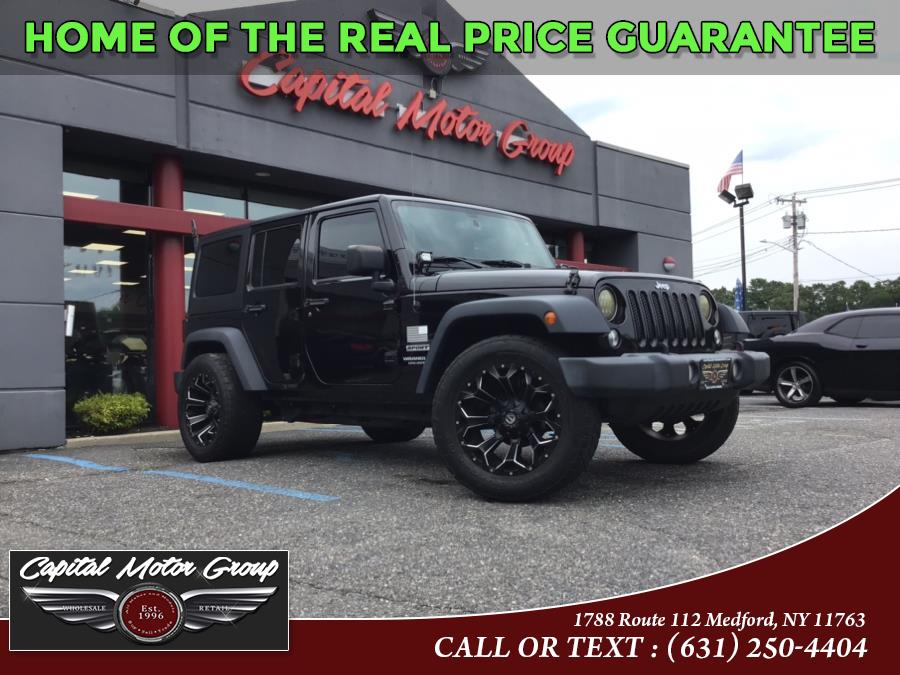 Used Jeep Wrangler Unlimited 4WD 4dr Sport 2016 | Capital Motor Group Inc. Medford, New York Used Jeep Wrangler Unlimited 4WD 4dr Sport 2016 | Capital Motor Group Inc. Medford, New York
