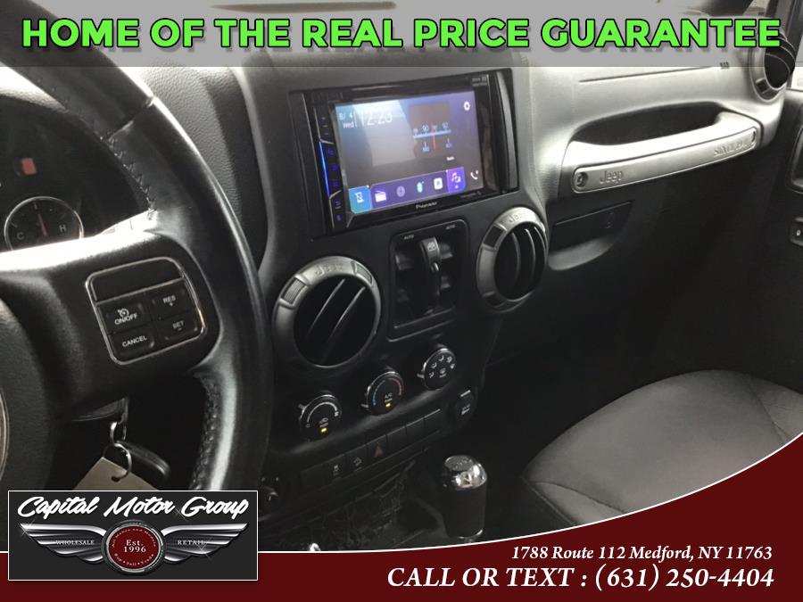 Used Jeep Wrangler Unlimited 4WD 4dr Sport 2016 | Capital Motor Group Inc. Medford, New York Used Jeep Wrangler Unlimited 4WD 4dr Sport 2016 | Capital Motor Group Inc. Medford, New York