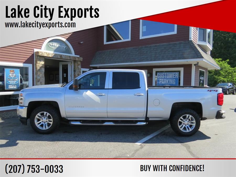 Used Chevrolet Silverado 1500 LT 4x4 4dr Crew Cab 5.8 ft. SB 2018 | Lake City Exports Inc. Auburn, Maine Used Chevrolet Silverado 1500 LT 4x4 4dr Crew Cab 5.8 ft. SB 2018 | Lake City Exports Inc. Auburn, Maine