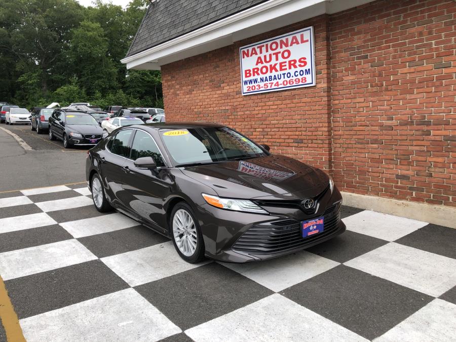 2018 Toyota Camry XLE Auto, available for sale in Waterbury, Connecticut | National Auto Brokers, Inc.. Waterbury, Connecticut