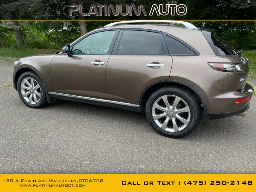 2007 Infiniti FX35 4dr AWD, available for sale in Waterbury, Connecticut | Platinum Auto Care. Waterbury, Connecticut 2007 Infiniti FX35 4dr AWD, available for sale in Waterbury, Connecticut | Platinum Auto Care. Waterbury, Connecticut