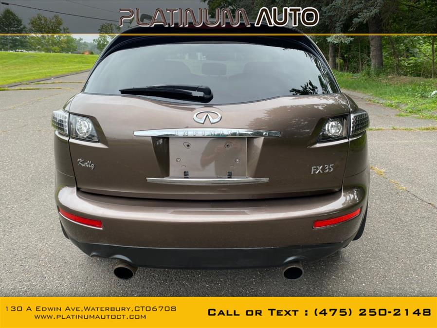 2007 Infiniti FX35 4dr AWD, available for sale in Waterbury, Connecticut | Platinum Auto Care. Waterbury, Connecticut 2007 Infiniti FX35 4dr AWD, available for sale in Waterbury, Connecticut | Platinum Auto Care. Waterbury, Connecticut