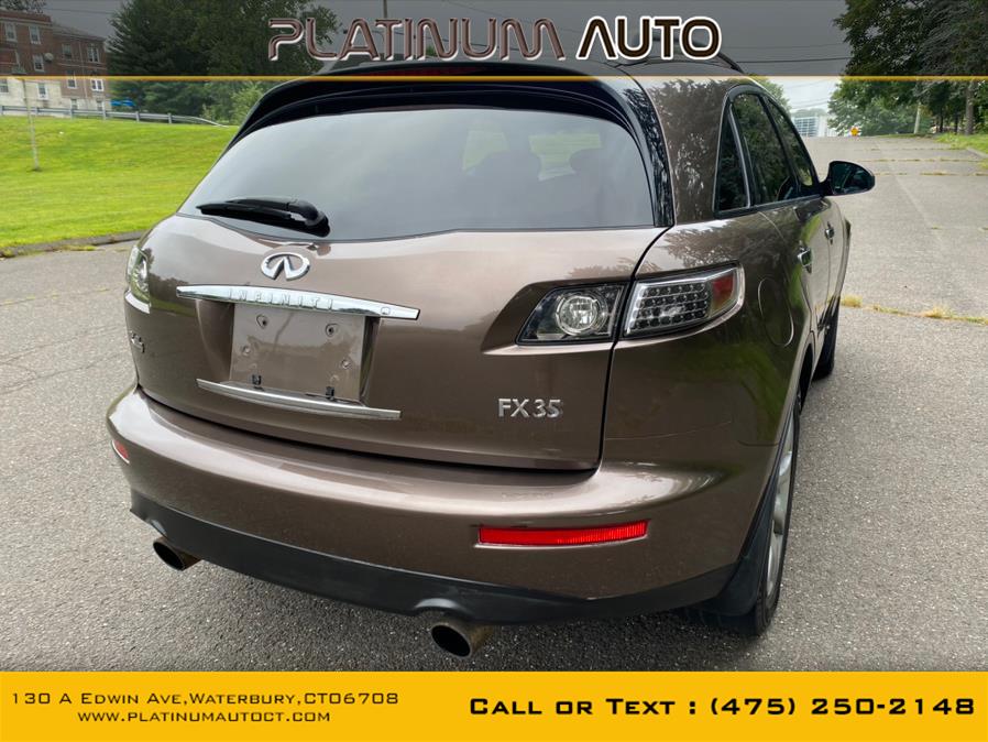 2007 Infiniti FX35 4dr AWD, available for sale in Waterbury, Connecticut | Platinum Auto Care. Waterbury, Connecticut 2007 Infiniti FX35 4dr AWD, available for sale in Waterbury, Connecticut | Platinum Auto Care. Waterbury, Connecticut