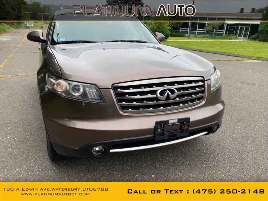 2007 Infiniti FX35 4dr AWD, available for sale in Waterbury, Connecticut | Platinum Auto Care. Waterbury, Connecticut 2007 Infiniti FX35 4dr AWD, available for sale in Waterbury, Connecticut | Platinum Auto Care. Waterbury, Connecticut