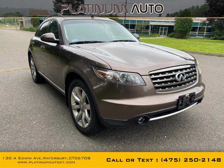 2007 Infiniti FX35 4dr AWD, available for sale in Waterbury, Connecticut | Platinum Auto Care. Waterbury, Connecticut 2007 Infiniti FX35 4dr AWD, available for sale in Waterbury, Connecticut | Platinum Auto Care. Waterbury, Connecticut