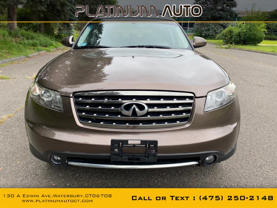 2007 Infiniti FX35 4dr AWD, available for sale in Waterbury, Connecticut | Platinum Auto Care. Waterbury, Connecticut 2007 Infiniti FX35 4dr AWD, available for sale in Waterbury, Connecticut | Platinum Auto Care. Waterbury, Connecticut